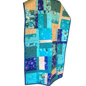 Handmade Baby Quilt - Guam-Inspired Fabric (Crib Size)